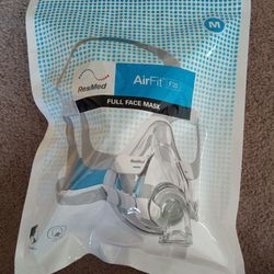ResMed Full Face Mask Sleep Apnea Anti Snoring, AirFit F20, MEDIUM (M)