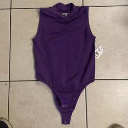 Purple Love 83 bodysuit Size S/M  