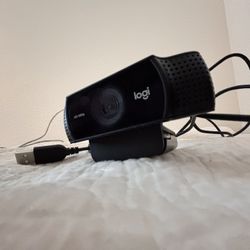 Logitech 1080p Pro Stream Webcam - Black 