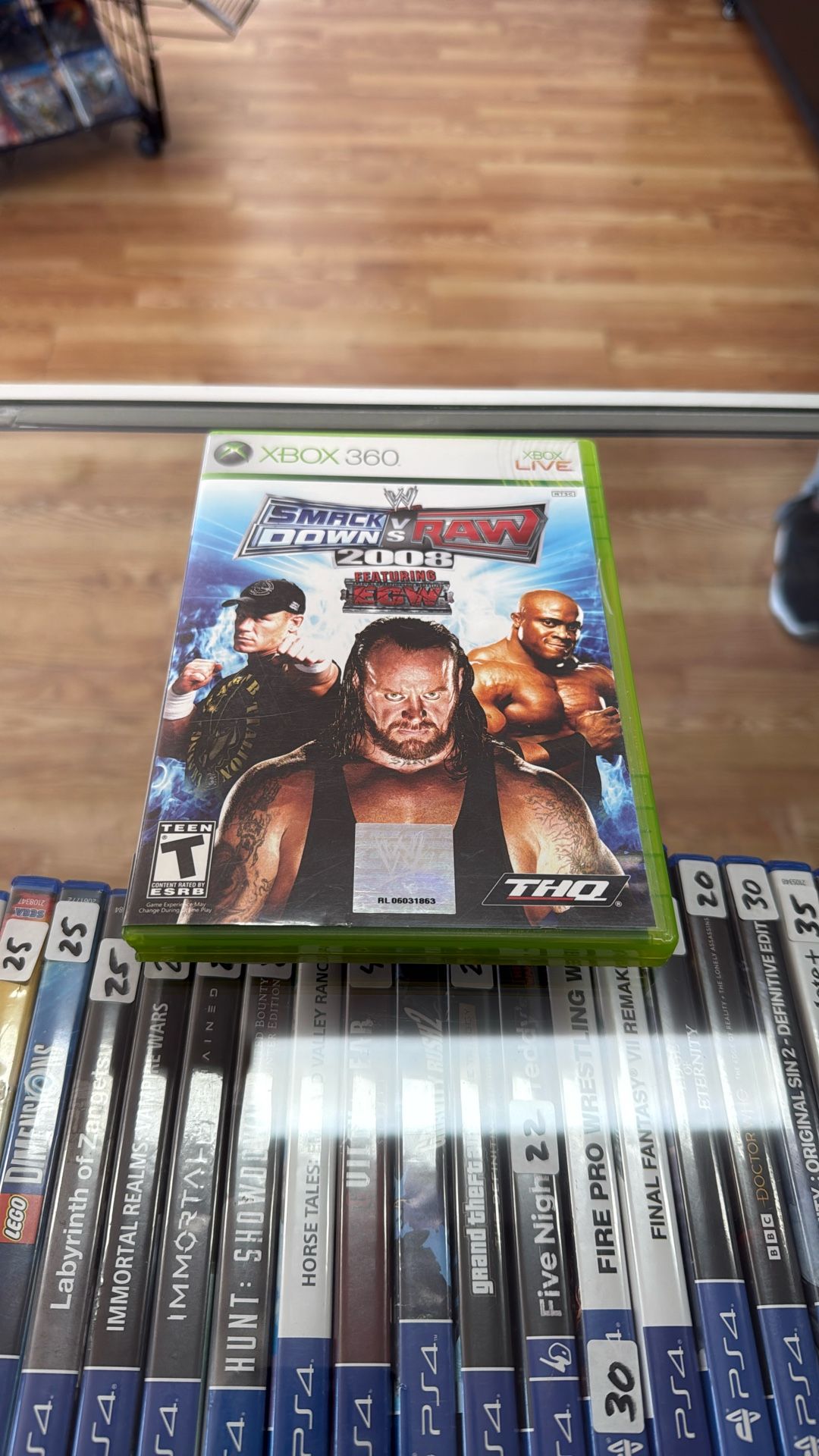 WWE Smackdown VS Raw 2008 Xbox 360