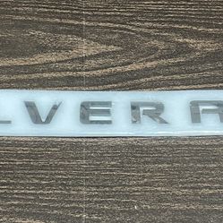 Silverado Stick In Emblem 30mm