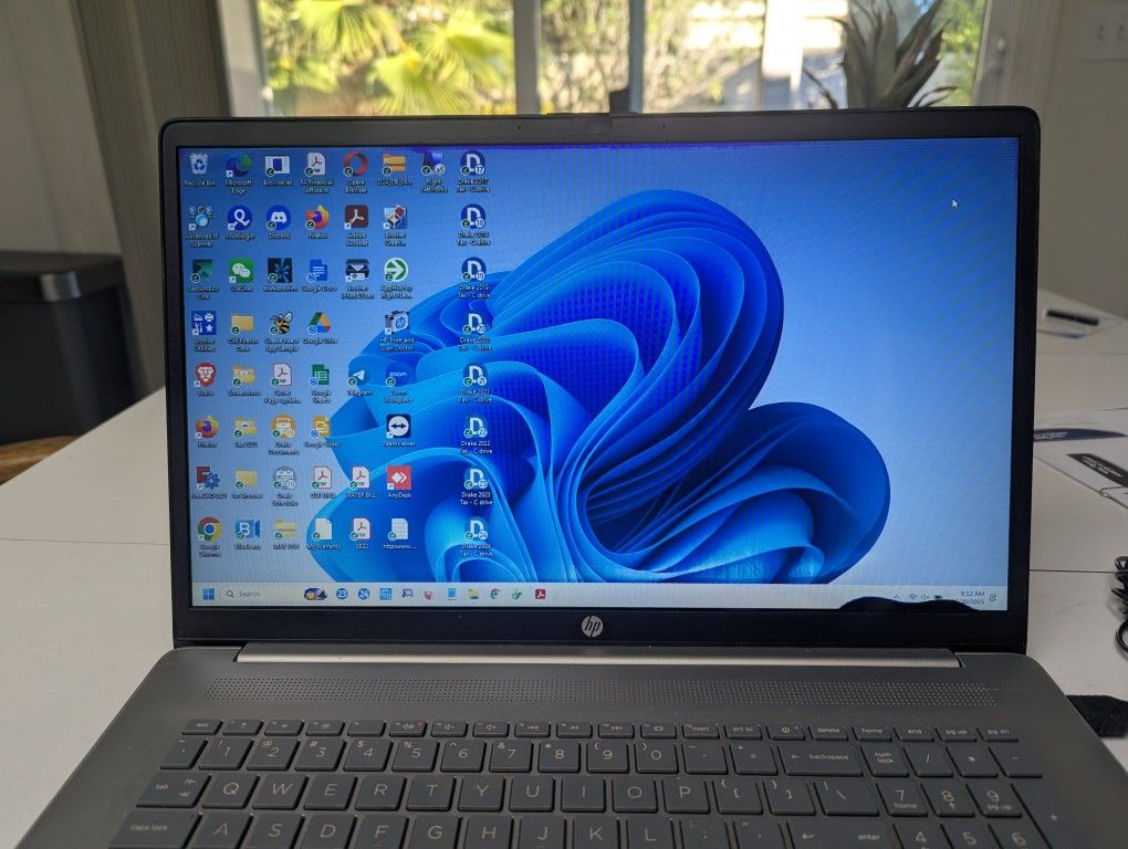 HP 17 Inch Laptop. AMD Ryzen 7530U Processor