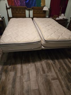 King Size Sleep Number bed.  Everything works.  Free.  Joshua, TX.