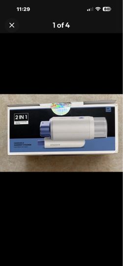New Newbealer Handheld Foldable Steamer For Clothes Foldable White