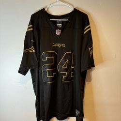 Nike New England Patriots Stephon Gilmore officially licensed NFL Jersey XXL