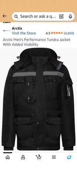 Arctix Men's Performance Tundra Jacket With Added Visibility