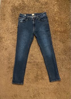 Weatherproof Vintage Slim Dark Wash Slim Fit Jeans 36x32