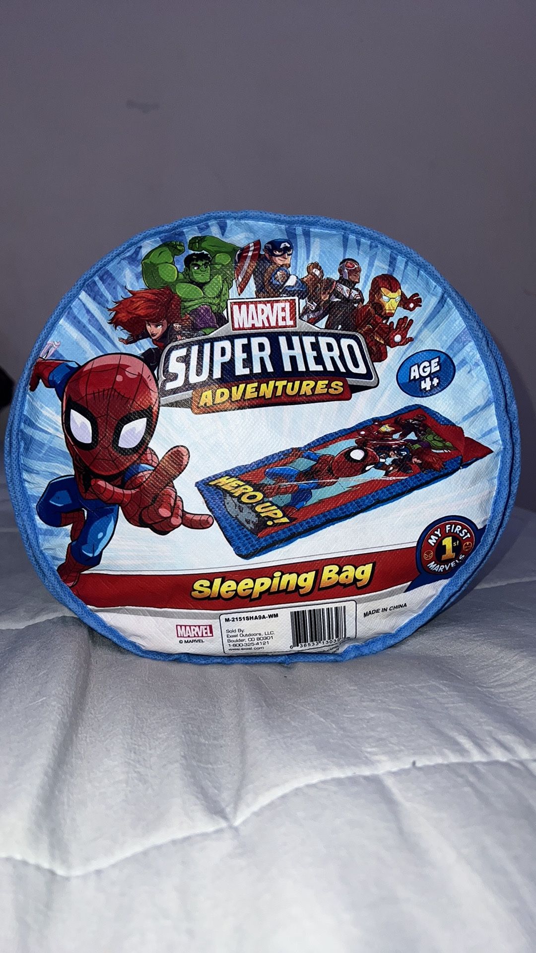 Marvels Super Hero Sleeping Bag