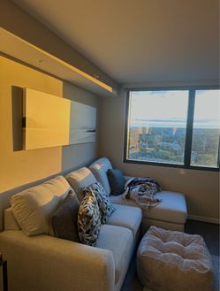 Performance Fabric Sofa and Chaise