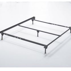 Free Queen size metal bed frame.