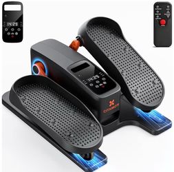 Under Desk Elliptical Machine [NEW], Electric Elliptical Leg Exerciser While Sitting for Seniors As Seen on TV, Quiet Portable Seated Pedal Exerciser 
