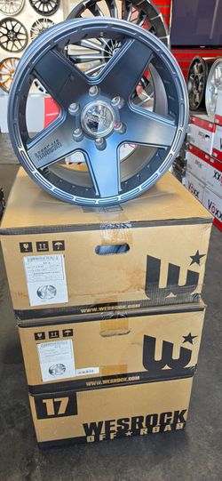 17x9 St 5 Western   Off Road Wheels (set of 4 ) 