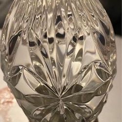 Waterford Crystal Annual EGG on Repousse Silver Stand 1995 6th Edition Ireland for Easter and Beyond