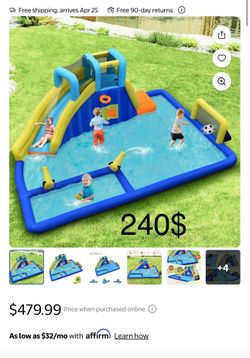 New water slide