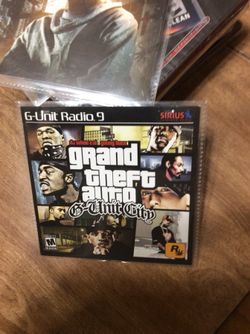 Grand theft auto G-Unit cd