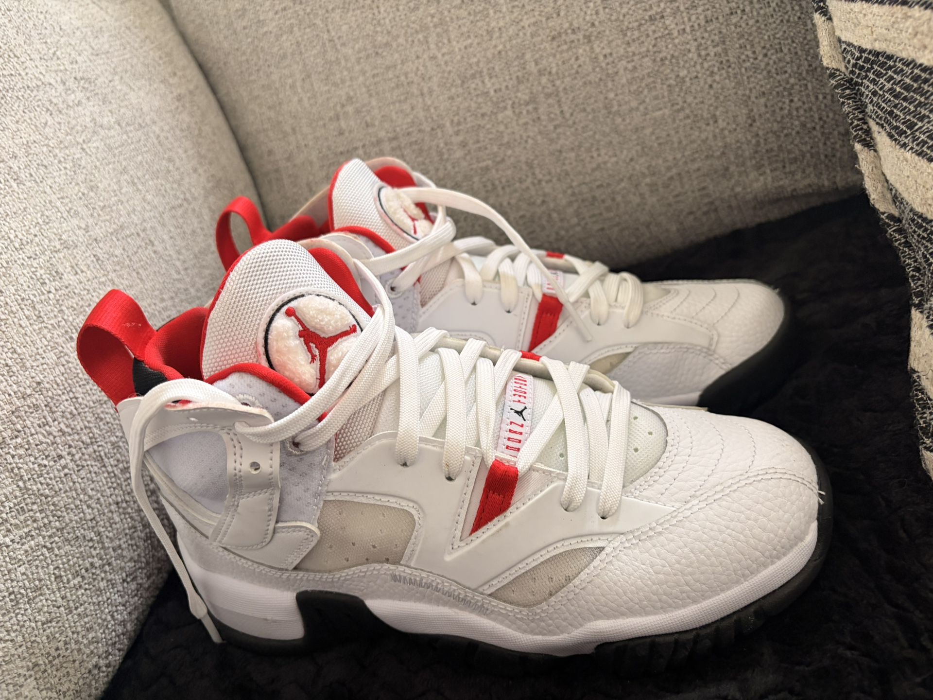 White University Red Jordan’s