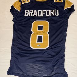 Sam Bradford Autogrpahed Jersey