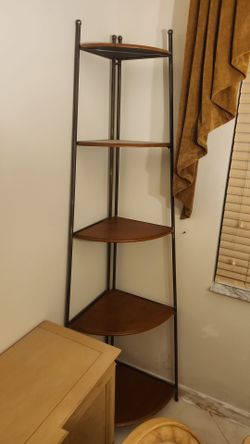 5-Tier Corner Shelf Unit