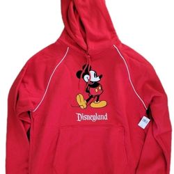 Disneyland Mickey Mouse Red Hoodie 