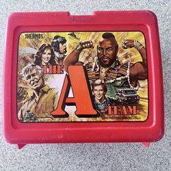 A-Team Lunch box W/thermos