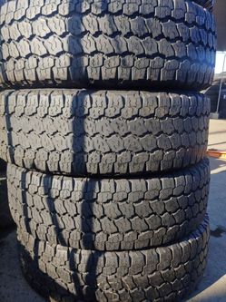 LT275/70/18 Goodyear Wrangler Used Tires