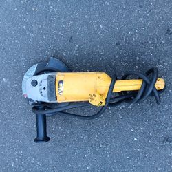 Dewalt electric corded Big 9" grinder with handle works great 