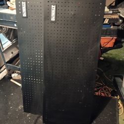 2 Metal Dewalt Peg Boards Never Used