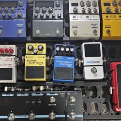 Guitar Pedals With BOARD