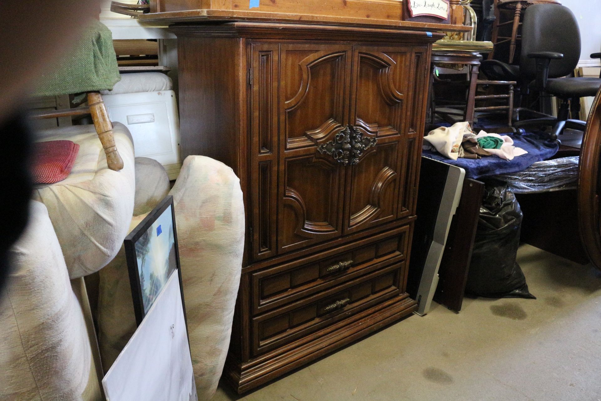 Bassett Furniture Industries Antique Armoire