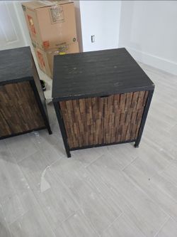 Wooden End Tables