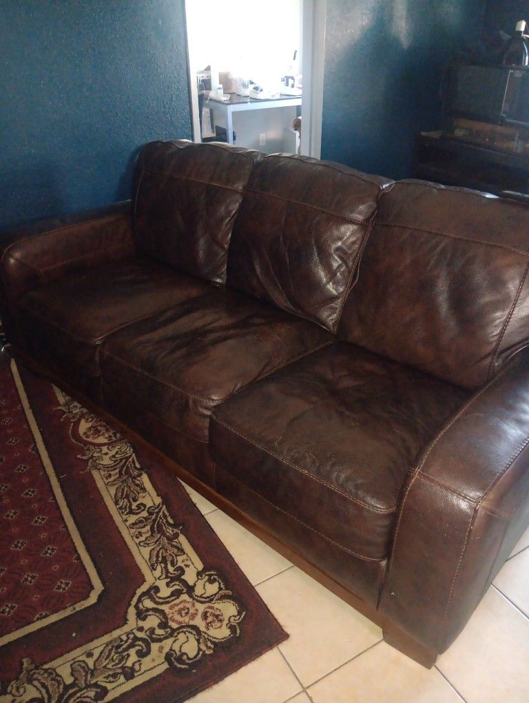 Leather Sofa