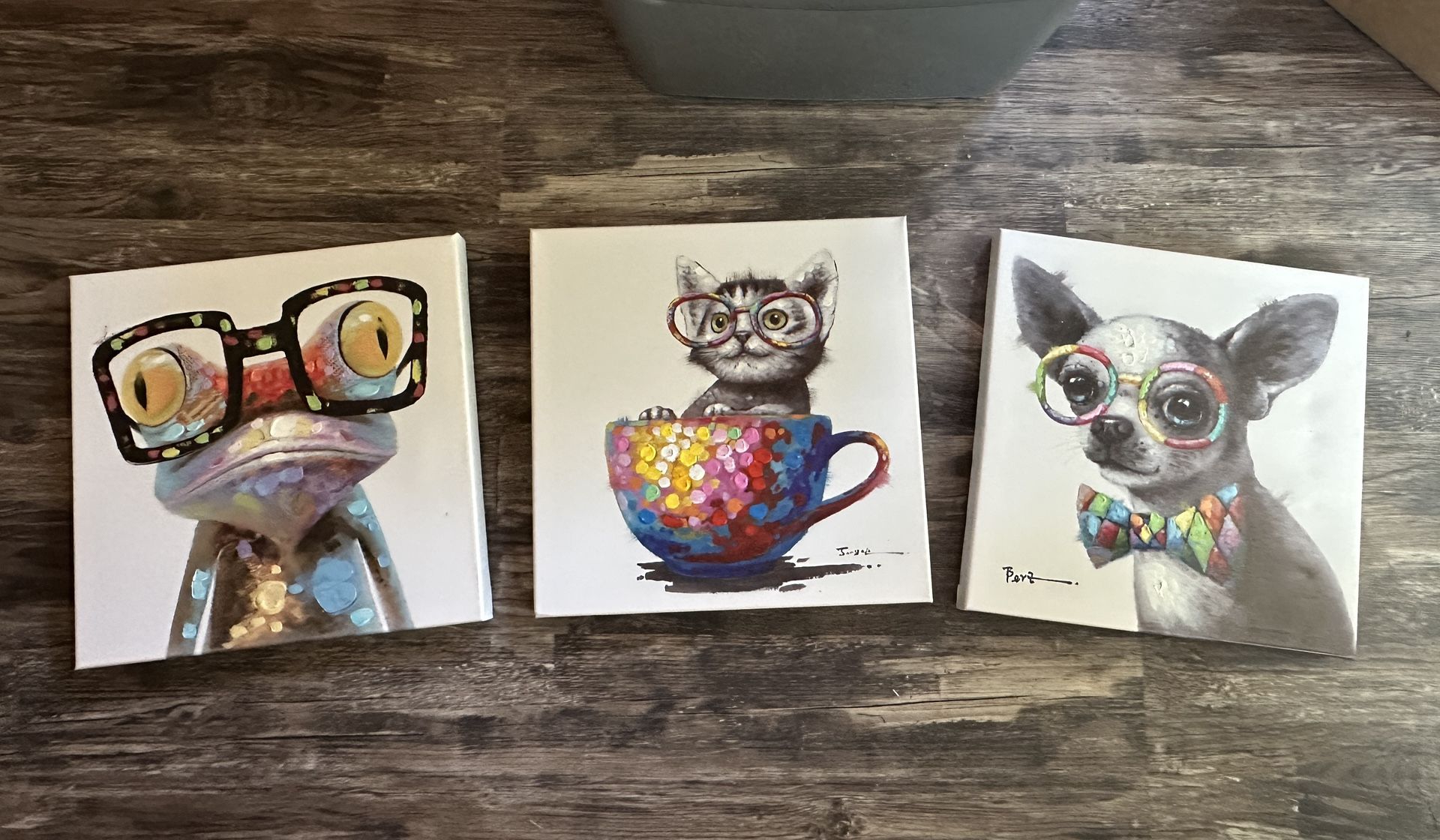 Hobby Lobby 16x16 paintings
