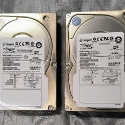 Seagate ST373405LC 73.4GB Ultra160/Ultra3 SCSI Hard Drives (Set of Two).