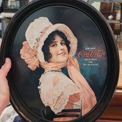 Set Of 3 Vintage Coca-Cola Trays