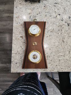 Barigo Gauges Vtg Weather Station Barometer Made In GERMANY