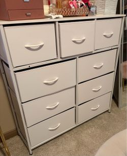 White dresser