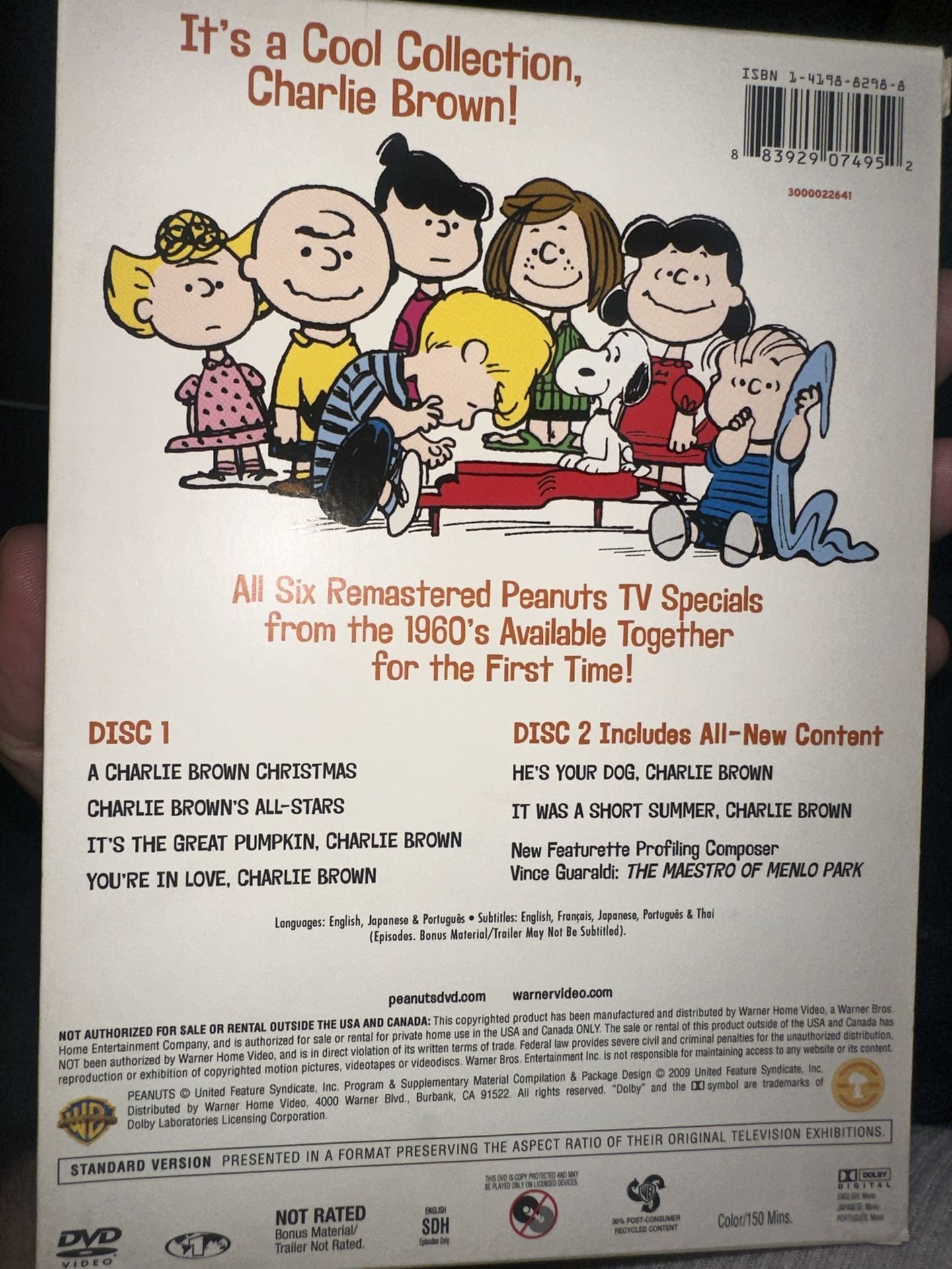 Peanuts 1960's Collection：美品DVD Peanuts: 1960's Collection (DVD) - Walmart.com