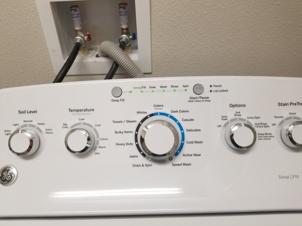GE Washing Machine, model #GTW490ACJ5WW