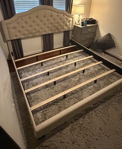 King size bed frame
