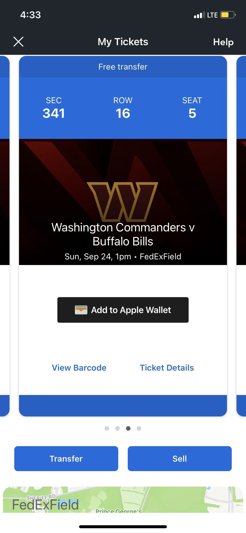 Commanders Tickets 