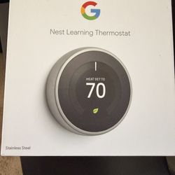 Google Nest Learning Thermostat 