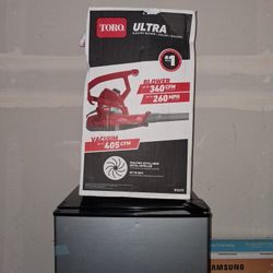 Toro Ultra ELECTRIC BLOWER VACUUM AND MULCHER