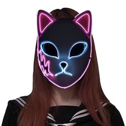 Halloween LED Light up Mask