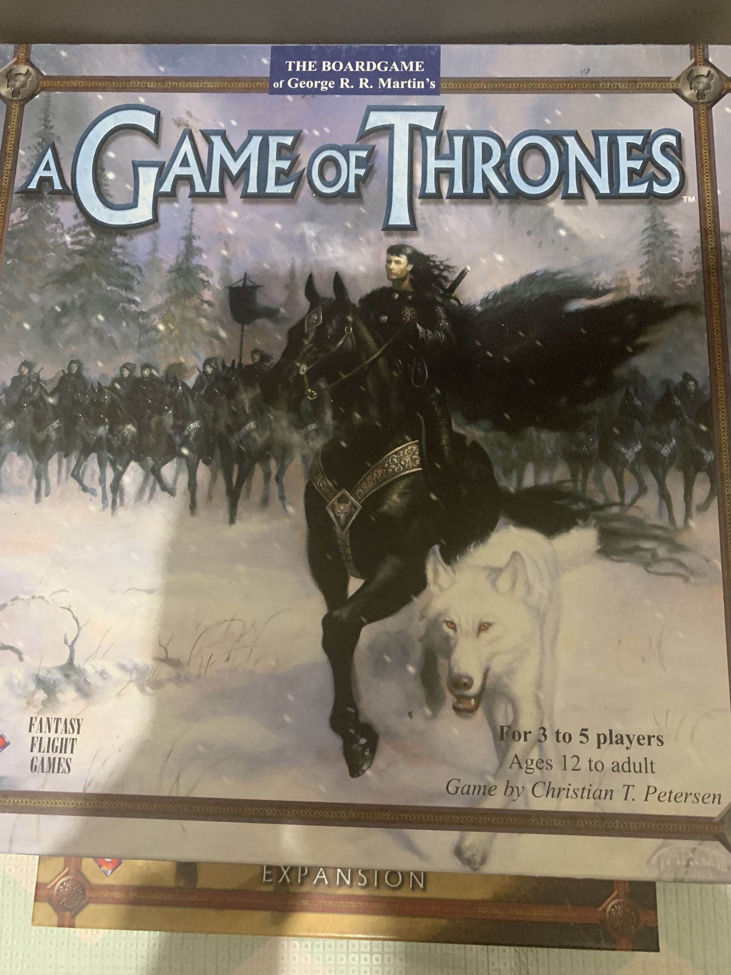 A Game Of Thrones Board game