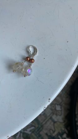Sterling Silver Vintage Crystal Earrings