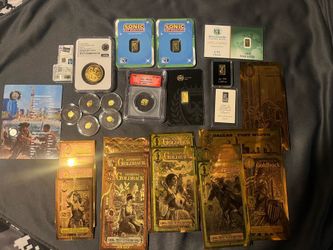 Gold and platinum lot