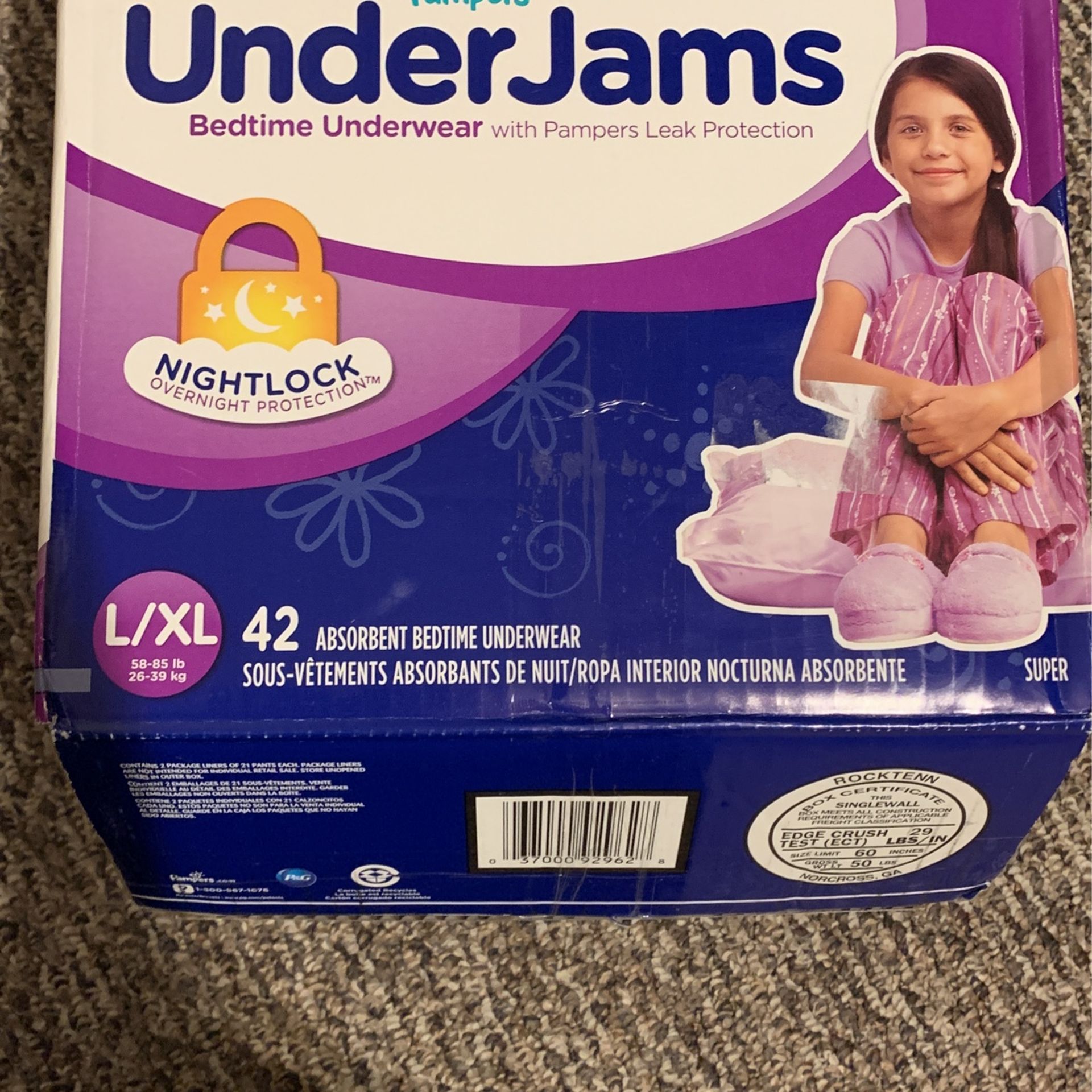 Pampers Under Jams