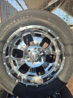Rims with tires 20s