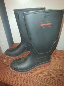 Explorers Rubber Rain Boots