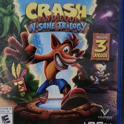 Playstation 4 PS4 Crash Bandicoot Collection N-Sane Trilogy